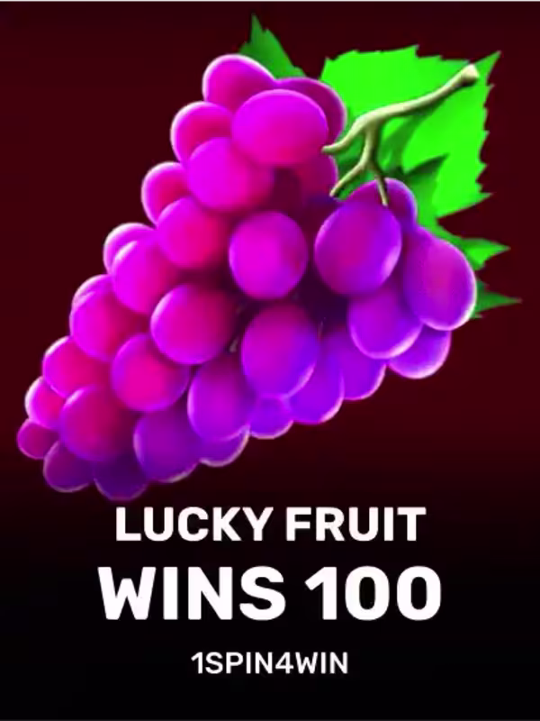 Lucky Fruit Wins 100 game cover